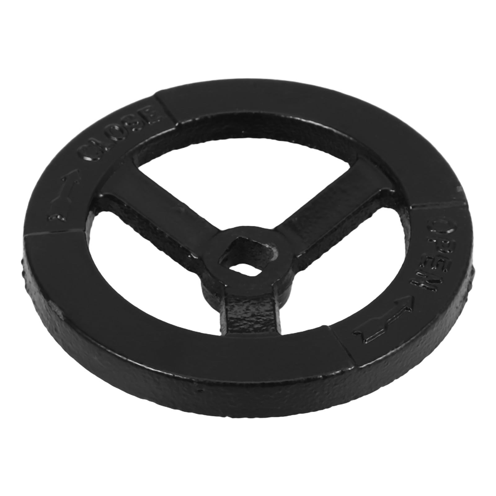 Manija de rueda redonda de hierro NUOBESTY para válvula de hidrante de agua exterior