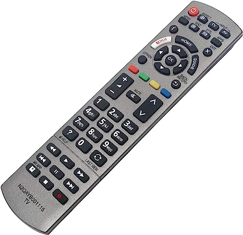 N2QAYB001115 New Replacement Remote Control fit for Panasonic Viera TV TX-40EXW734 TX-40EXW735 TX-40EXX689 TX-43EXW754 TX-49EX610E TX-49EX613E TX-49EXF687 TX-49EXN688 TX-49EXT686 TX-49EXW604S - Image 3