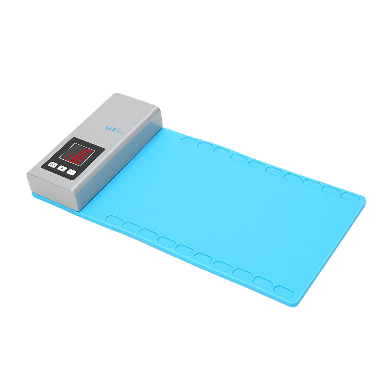 Cocoarm LCD-Heizmatte für die Handy-Reparatur: LCD-Bildschirmtrenner mit Einstellbarer Temperatur von 10–120 °C und Klarer Anzeige für die Reparatur von Tablet- und Sm (EU-Stecker)