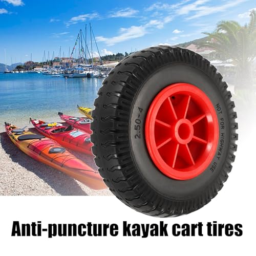 Roues de kayak gonflables pour mise à l'eau facile sur le sable