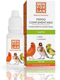 MENFORSAN Ergänzungsfutter für Singvögel | zur Stimulierung des Singens und Trillerns | 30ml product image
