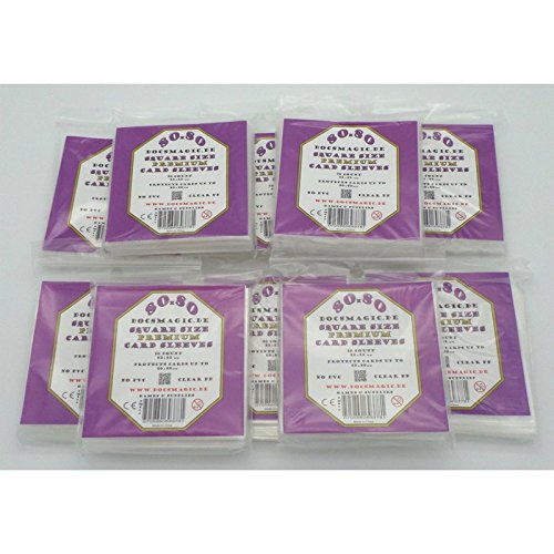 docsmagic.de 7th Continent Premium Card Sleeves Bundle - 1000 x Medium Square (80 x 80) - 20 Packs โ image 1