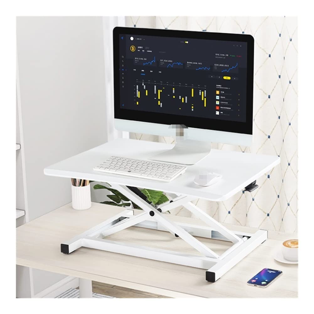 Adjustable Standing Desk Converter Height Adjustable Quick Sit to Stand Up Desk Riser Home Office Desk Laptop Workstation — view 3