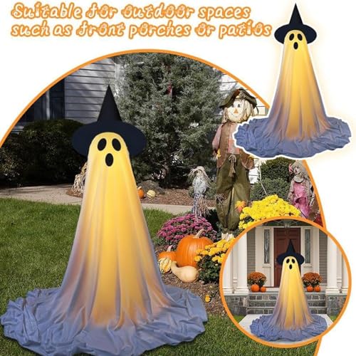 Guirlandes d'Halloween avec télécommande contre la déco terne - 8