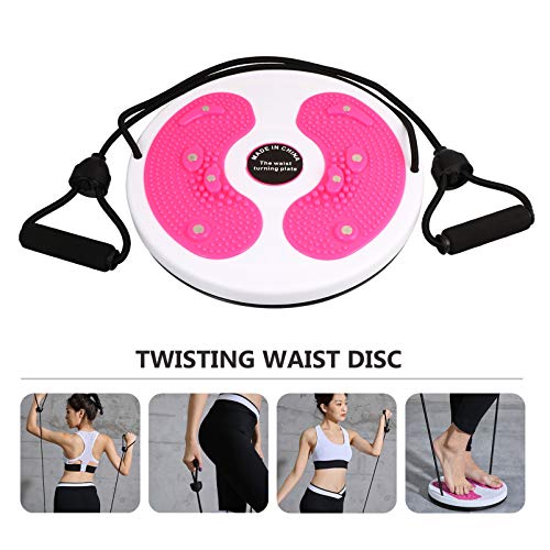 Besportble Aparador de cintura Ab com placa de torção e disco de torção abdominal para modelar o cor