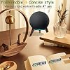 Real Wood Stand for Echo (4th Gen) Speaker (2020),Tripod Holder Accessories Protect Alexa Speaker for Sound Better,Secure Stable Wooden Mount with Metal Frame for Echo Newest Model 2024 (Walnut)