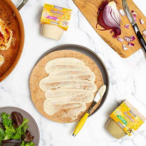 image for SunYum Sunflower Seed Dip & Spread - Sunflower Hummus - Low Carb Keto 