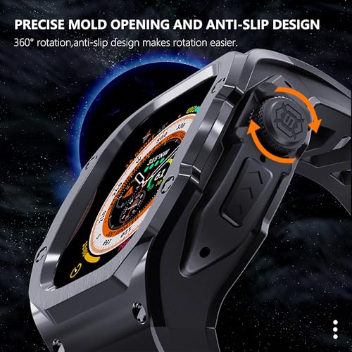 Coque robuste Apple Watch Ultra 49mm avec bracelet silicone - 2