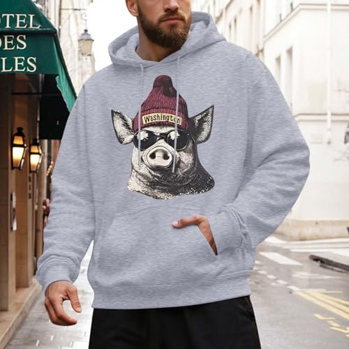 Pull Homme de Base à Encolure Zippée pour Éviter le Froid de la Mi-Saison