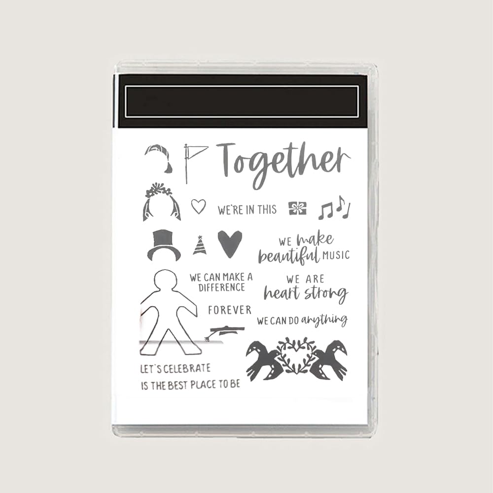 2026 Stamps and Dies for Card Making,Stamps and Dies Sets for Spring, 2025-2026 DIY Various Festivals Album Scrapbooking Birthdays Greeting Card (M7558) — view 6