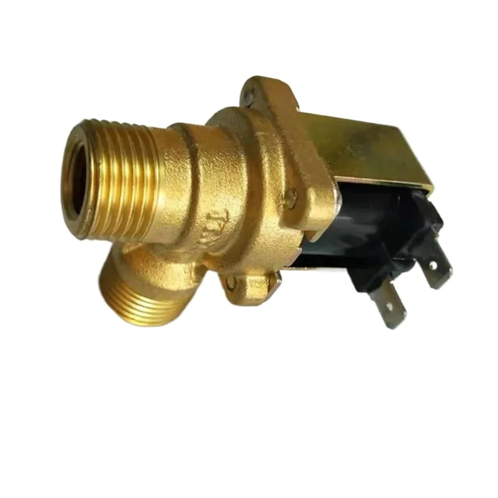 Jpvlcndj 24V Solenoid Valve 220V 12V Dn15 G1/2 1/2'' Brass Electric Solenoid Valve Normally Closed Water Inlet Switch With Filter(24V)