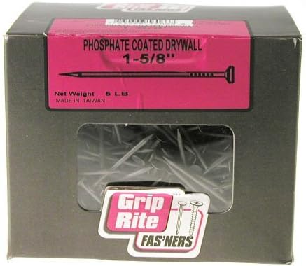 Grip-Rite 158Pcdw5 Pc Drywall 1-5/8 5#