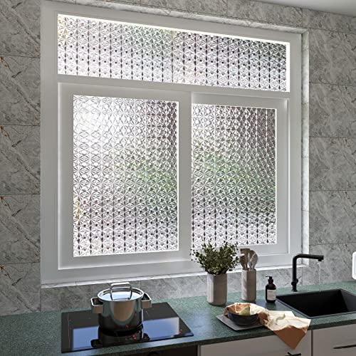 Vinilo Decorativo para Ventana 3D Diamonds 17.5x78.7 in miniatura 4