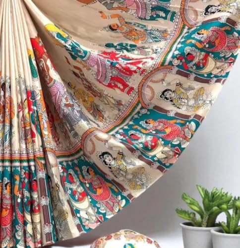 Generic tussar silk saree in tussar silk – image 3