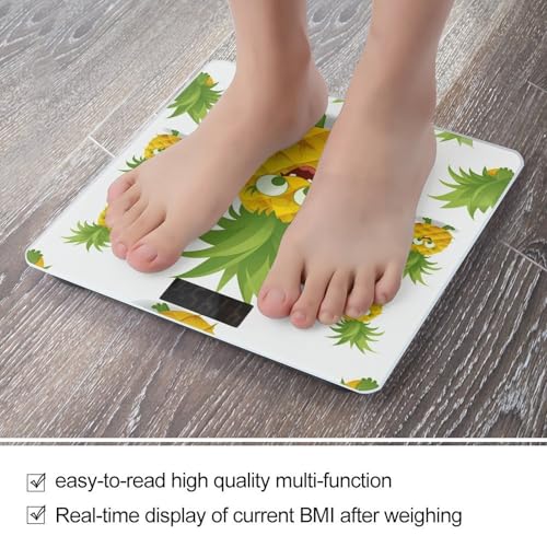 Báscula Digital de Baño de Vidrio Templado con Pantalla LCD miniatura 5