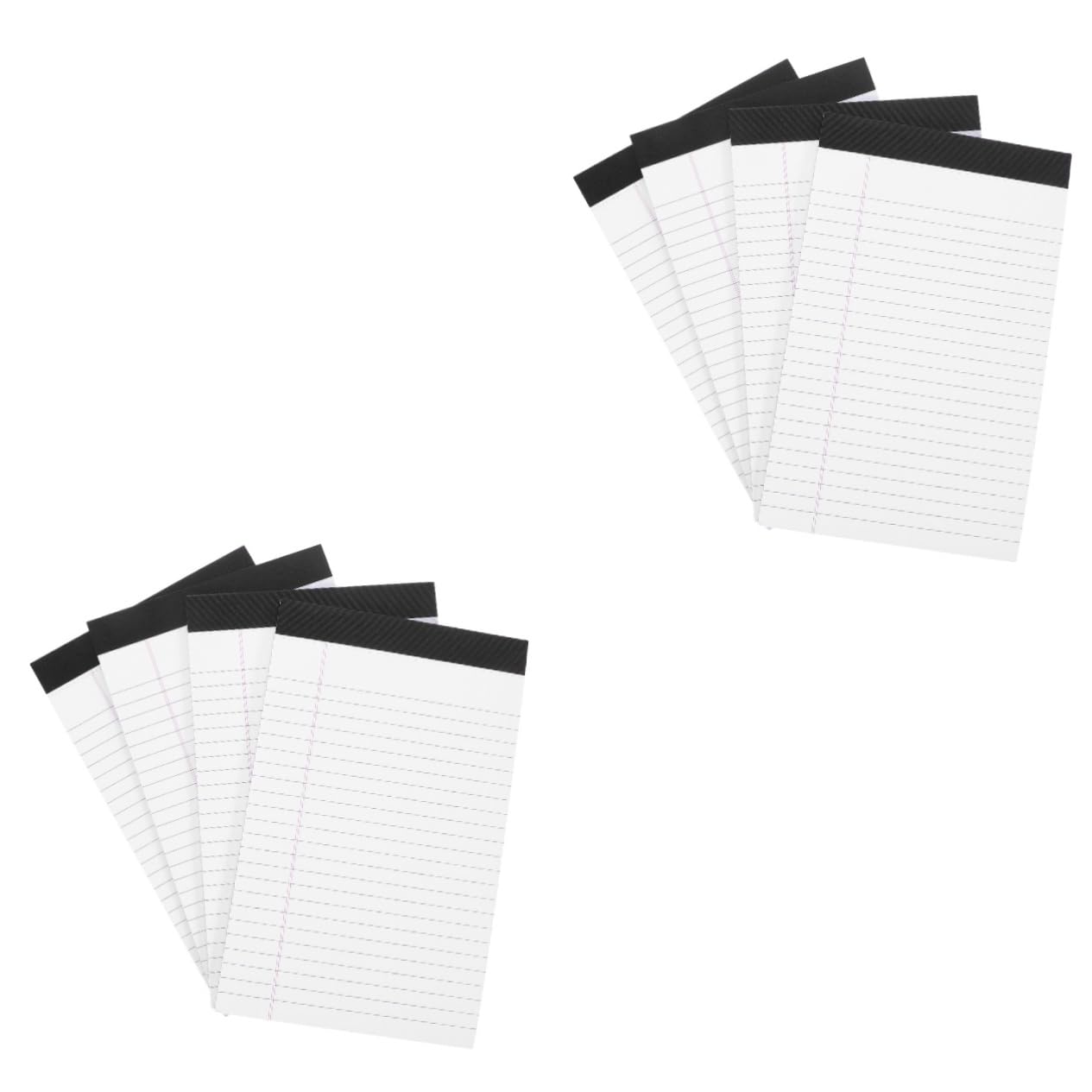 2 Pezzi Blocchi Note Lined Pad Multi Funzione Quaderni Memo Portatili con Larga Taccuini Smontabili per Ufficio e Personali