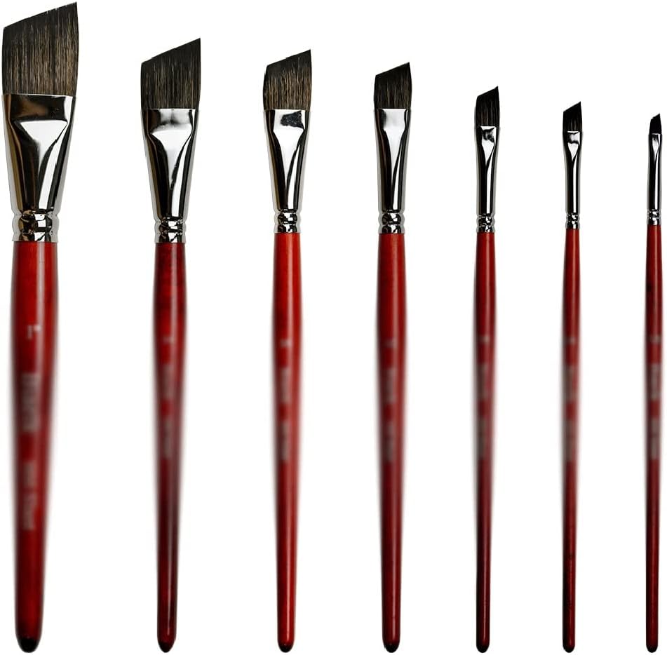 Hair Wood Handle Watercolor Art Supplies for Artists' Painting Brushes