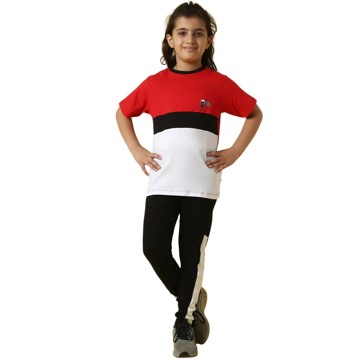 Beblakids Boys Red/Black/White Co-Ord Set – Stylish Outfit for Everyday Adventures-image-32