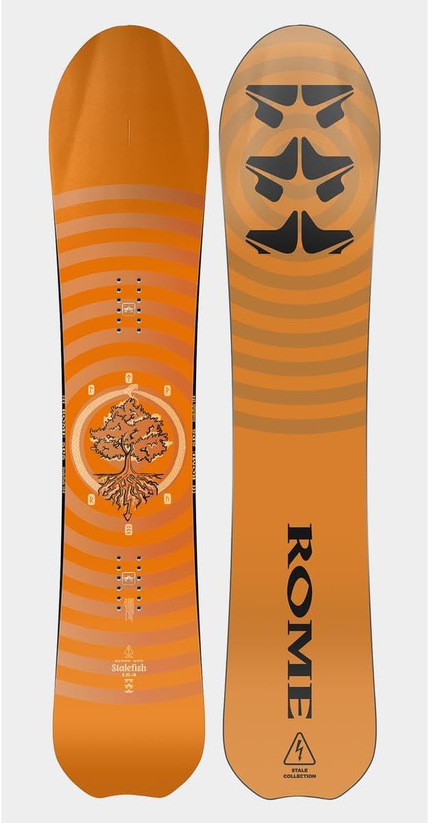 Rome Snowboards Mens Stale Fish Directional Snowboard - 2023/2024 Size 154