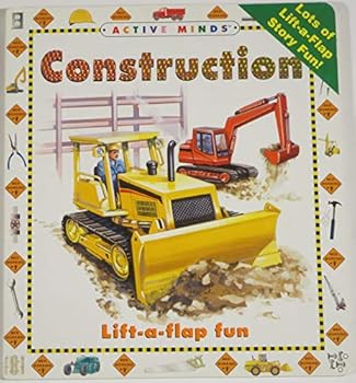 Board book Construction: Lift-a-flap fun (Active minds) Book