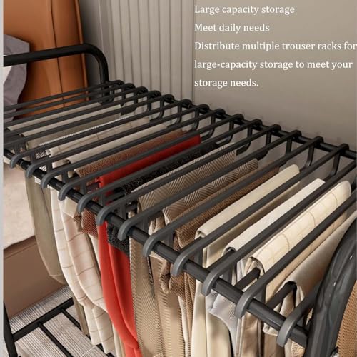 Porte-pantalons roulant pour optimiser le dressing de la chambre - 4