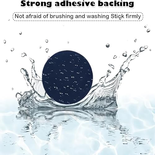 Image of 18 Pcs Self-Adhesive Shoe Repair Patches for Quick Fixing, Shoe Glue Sole Repair, Fabric for Sneakers and Boots(Black White Blue)
