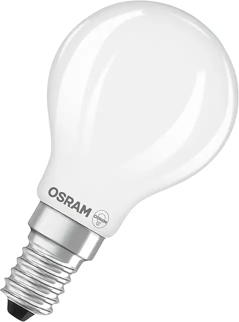 OSRAM E14 LED Globe Bulb - 1W Warm White Filament Lamp