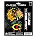 NHL Chicago Blackhawks Team Decal, 3-Pack