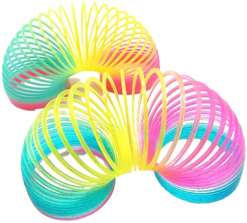 Mallexo Rainbow Magic Spring Fun Playing Set Slinky Spring Toys For Kids Fun Playing Time Spring Toy For Kids - Multicolor (B09J3TS8LV) Amazon Price History, Amazon Price Tracker