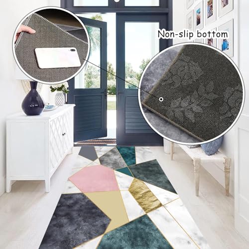 Alfombra de cocina moderna 90x150 para suelos de hogares y oficinas 8