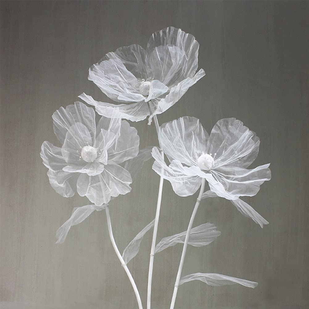 Decorazione di fiori artificiali, ramo di corallo, rami decorativi bianco marrone