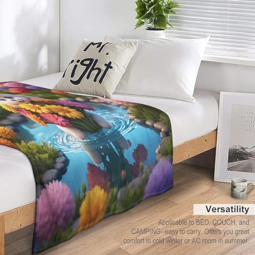 Couverture polaire flannel douce pour soirées cocooning sur le sofa du salon - 6