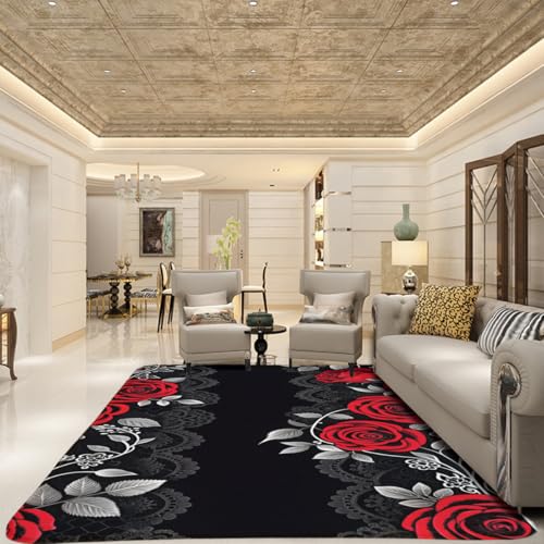 Tapete Decorativo SOFERI 80x60 pulgadas Rojo miniatura 5