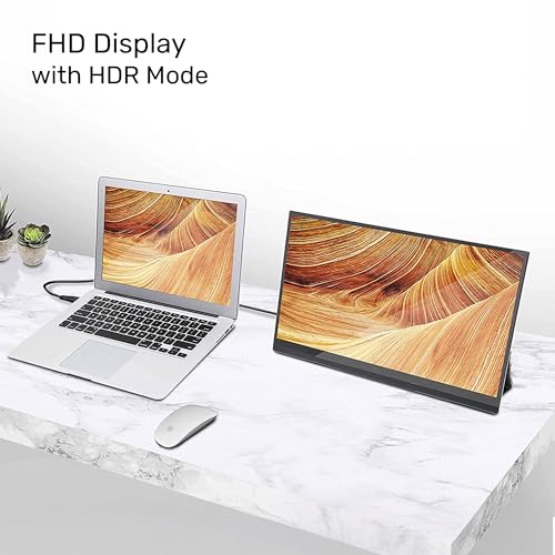 Image of SideTrak Solo Pro 15.8 inch Portable Monitor for Laptop | FHD 1080P LED IPS Dual Display w /Anti-Glare Screen, USB & Mini HDMI, Laptop Monitor Extender for Mac, PC, Chrome, HDR & Speakers
