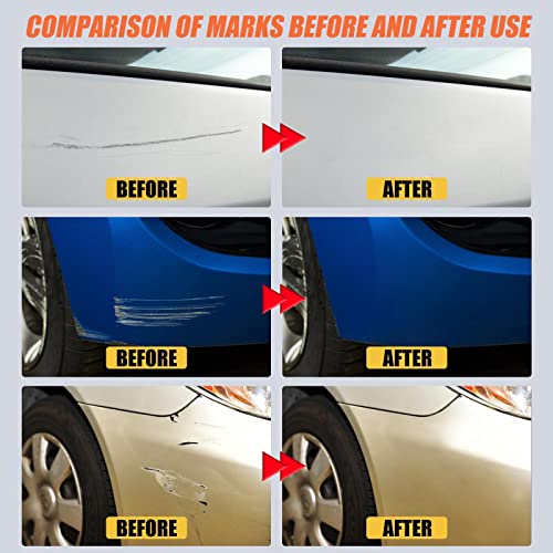 ReparaçãO de ArranhõEs de Carro Nano Spray Preto, 2 PeçAs Spray de ReparaçãO de Carros Com Esponja,