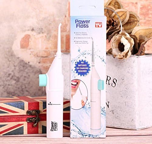 Water Flosser, Air Floss Water Pick,Oral Irrigator with High Capacity Water Tank,Portable,No Battery