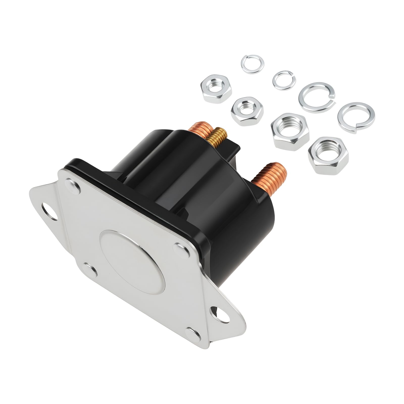 SG Store Relè solenoide verricello a 4 terminali 12V 72631 28396 compatibile con WARN XD9000 XD9000i