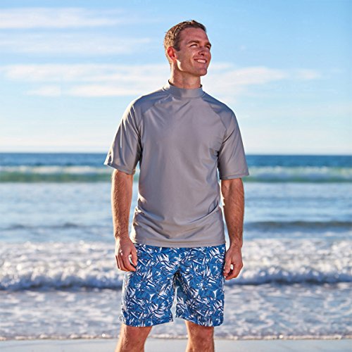 UV SKINZ UPF 50+ Mens Classic Trunks - Dark Navy - M4