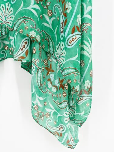 Image of Spicy Sandia Kimonos for Women Floral Beach Cover Up Loose Swimsuit Bathing Suit Coverup Cardigan for Summer Swimwear
