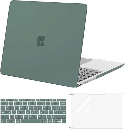 Miniatura 8 de MOSISO Funda solo compatible con Microsoft Surface Laptop Go 321 de 12.4 pulgadas versión 2023 2022 2020 (modelos 2013 y 1943), carcasa rígida de