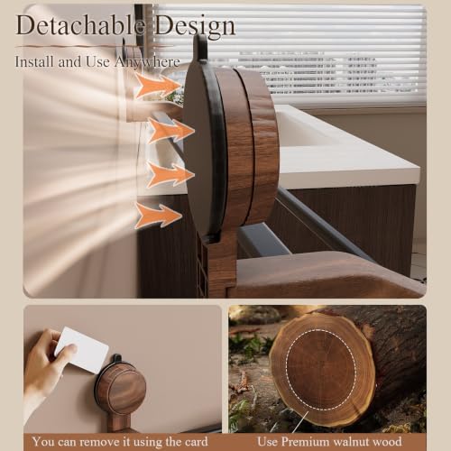 Porte-serviettes mural sans perceuse pour optimiser une petite douche