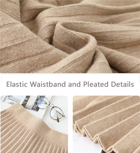 Beralst Women Pleated Knit Skirt thumb #3