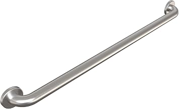 Bradley Heavy Duty 42" Grab Bar for Commercial Restroom, 1.5" Diameter, 1000 lb Load Capacity, Concealed Mounting, ADA Compliant, Stainless Steel, Satin Finish, 8120-001420
