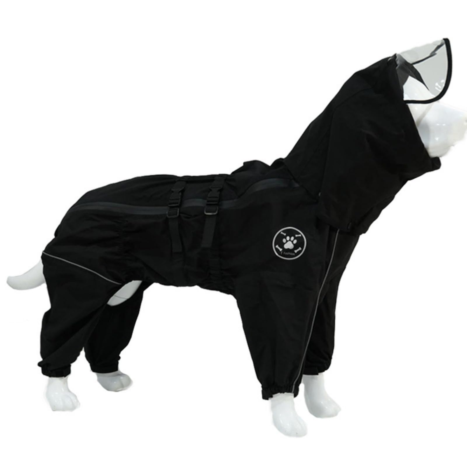 Manteau d'hiver à pattes pour chien veste chaude intérieur extérieur Hixingo
