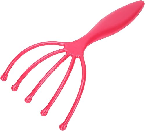 Miniatura 7 de Masajeador de cabeza, masajeador de mano de plástico para el cuero cabelludo para el crecimiento del cabello, rascador de cabeza, alivio del estrés,