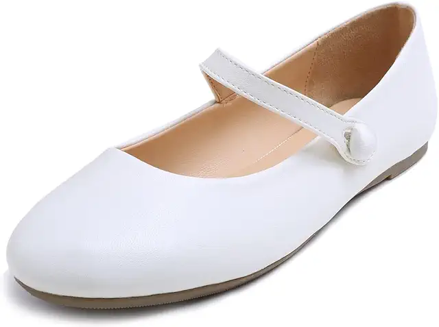 Ballerina Med Rem Women's Ballet Shoes - Round Toe Flat Shoes