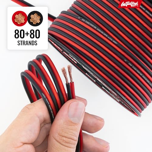 Install Link 16 AWG Gauge Speaker Wire Cable (OFC) Stereo, Car or Home Theater (100 Feet) by Install Link - Image 8