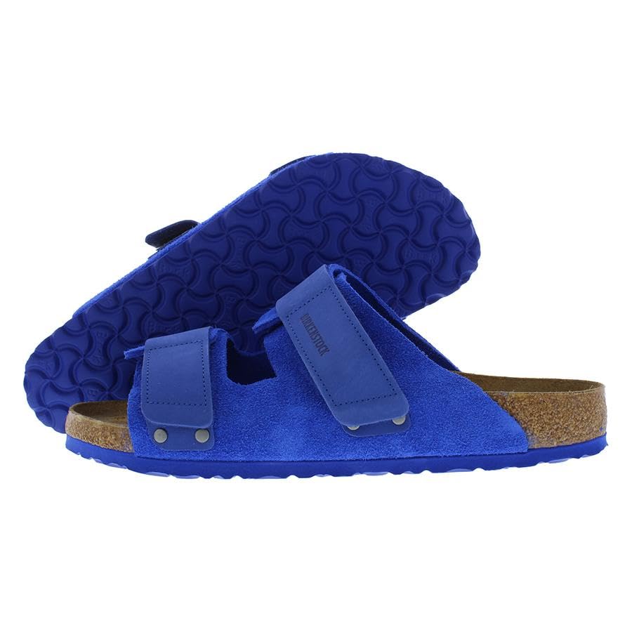 Image of Birkenstock Uji Unisex Shoes Size 11, Color: Ultra Blue /Water Blue
