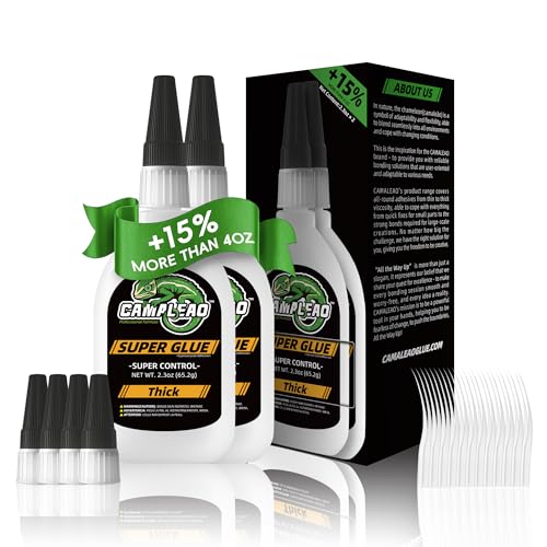 CAMALEAO Thick Super CA Glue Kit