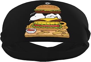 ヘアバンド スヌーピー スウェットバンド ヘッドバンド メンズ レディース スポーツターバン ヘアターバン おしゃれ スポーツヘアバンド 伸縮性 通気性あり 男女兼用 贈り物